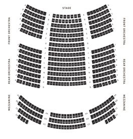 Citi Performing Arts Center Seating Chart