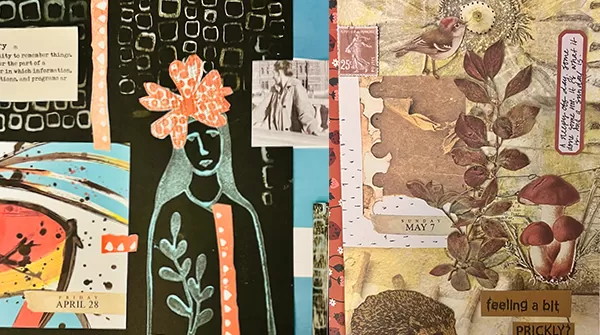 INTRODUCTION TO CREATIVE ART JOURNALING: A CREATIVE AGING COURSE