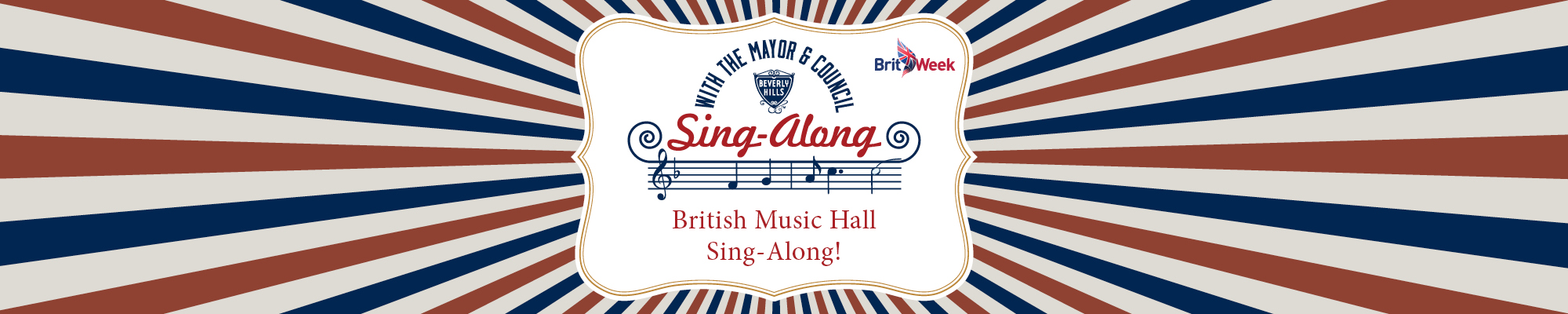 British Music Hall Sing-Along!