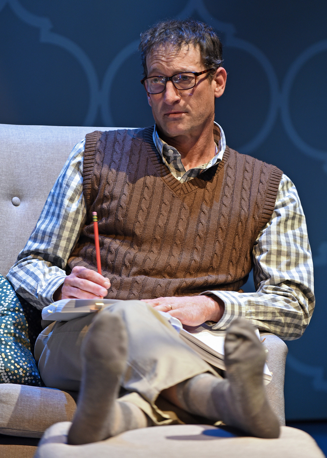The Wallis and Deaf West Theatre’s co-production of Edward Albee’s At Home at the Zoo directed by Coy Middlebrook.  Pictured: Troy Kotsur