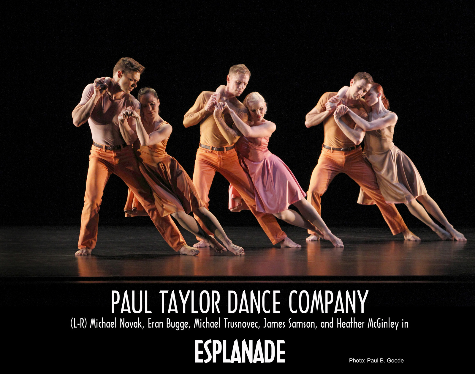 Esplanade. Paul Taylor Dance Company. Photo credit: Paul B. Goode.