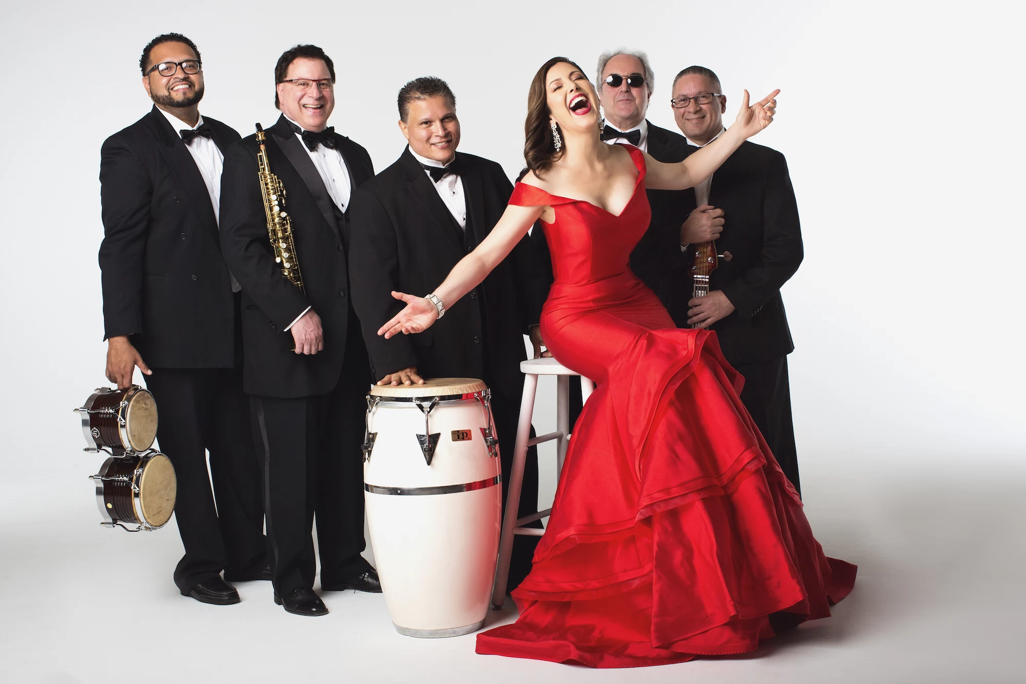 The Mambo Kings and Camille Zamora. PHOTO CREDIT: courtesy of the artists. 