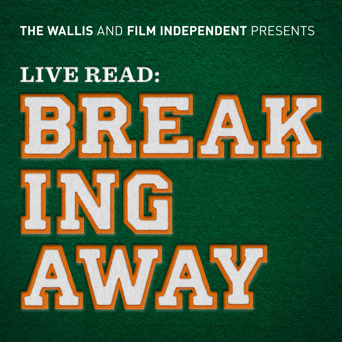 A Live Read of BREAKING AWAY