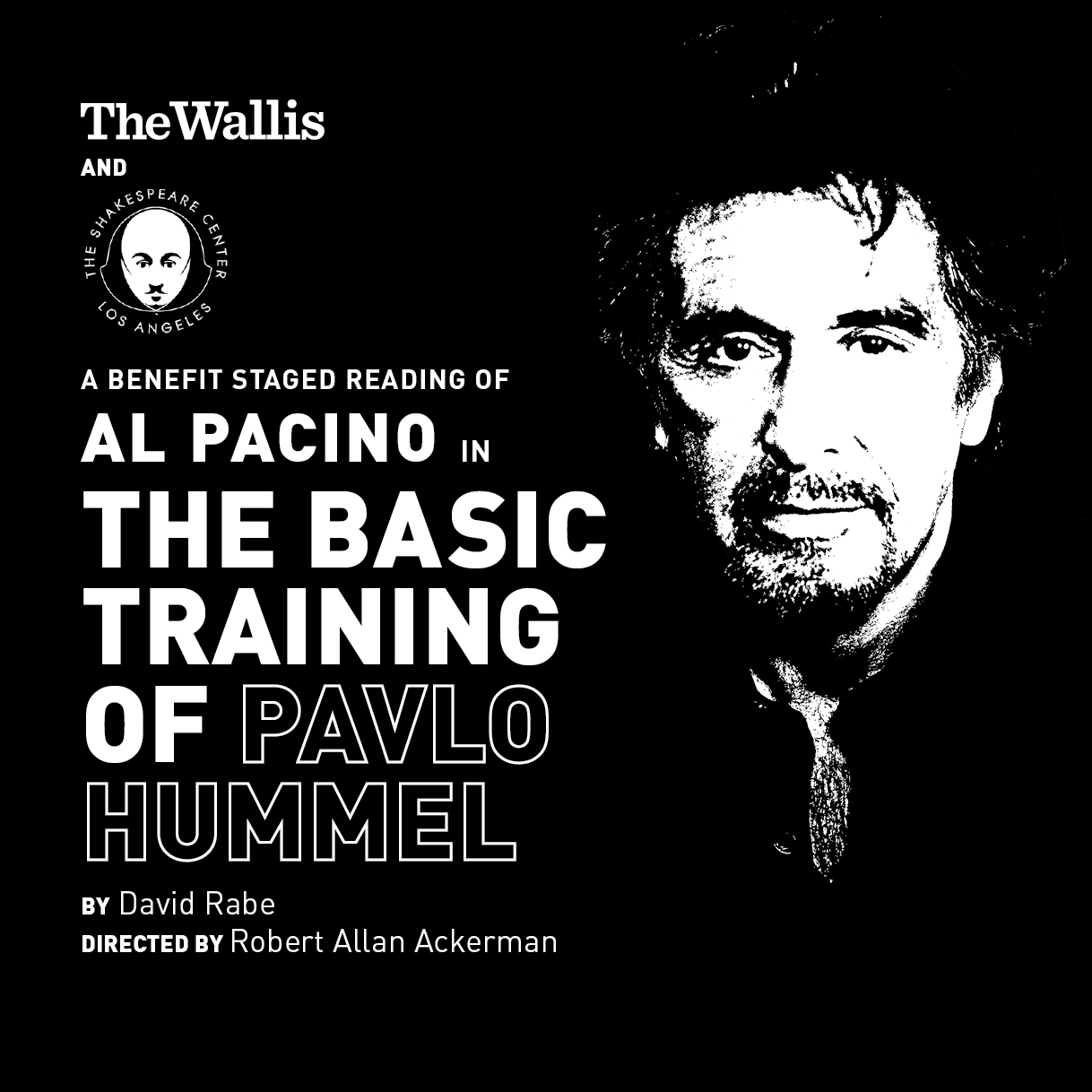 AL PACINO in a Benefit Staged Reading of THE BASIC TRAINING OF PAVLO HUMMEL